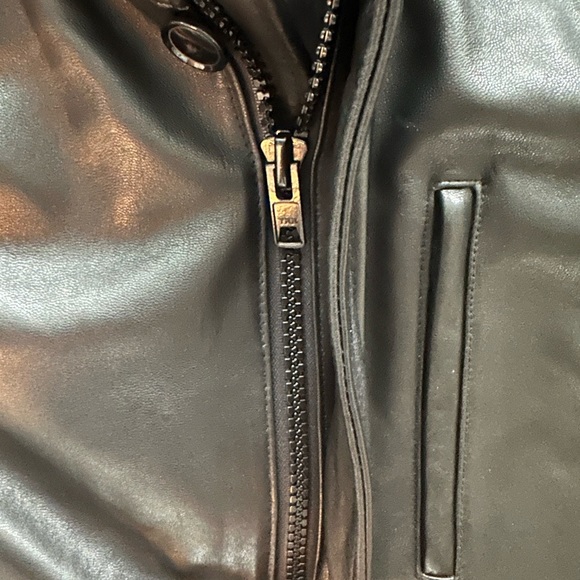 BOSTON HARBOUR - Men’s Genuine Leather Jacket XXL Black - Picture 3 of 4